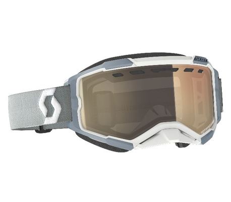 Scott ajolasit Fury | snowcross white/grey | bronze chrome Scott ajolasit Fury | snowcross white/grey | bronze chrome